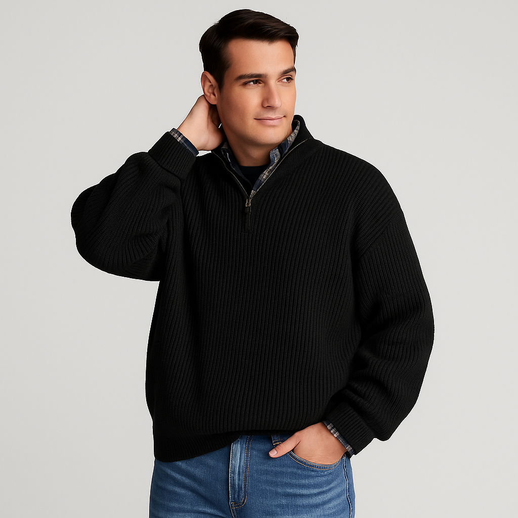 David | Elegante Heren Woltrui voor de Herfst