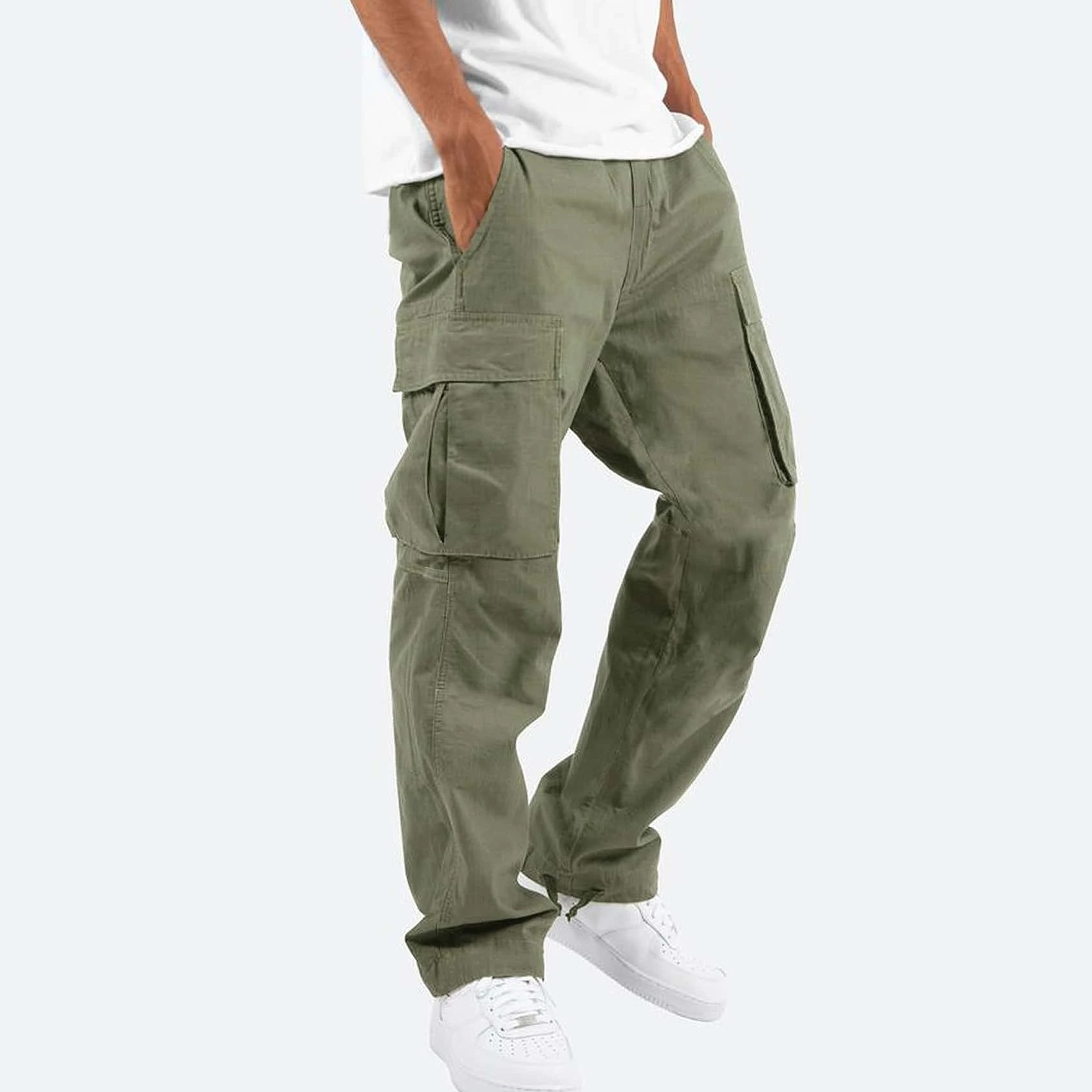 Jan | Stijlvolle Comfort Cargo Broek voor Heren