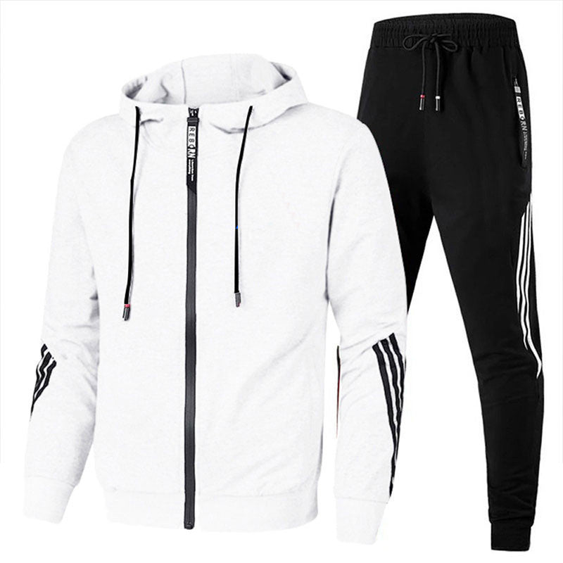 Stijlvol Heren Trainingspak met Comfortabele Pasvorm