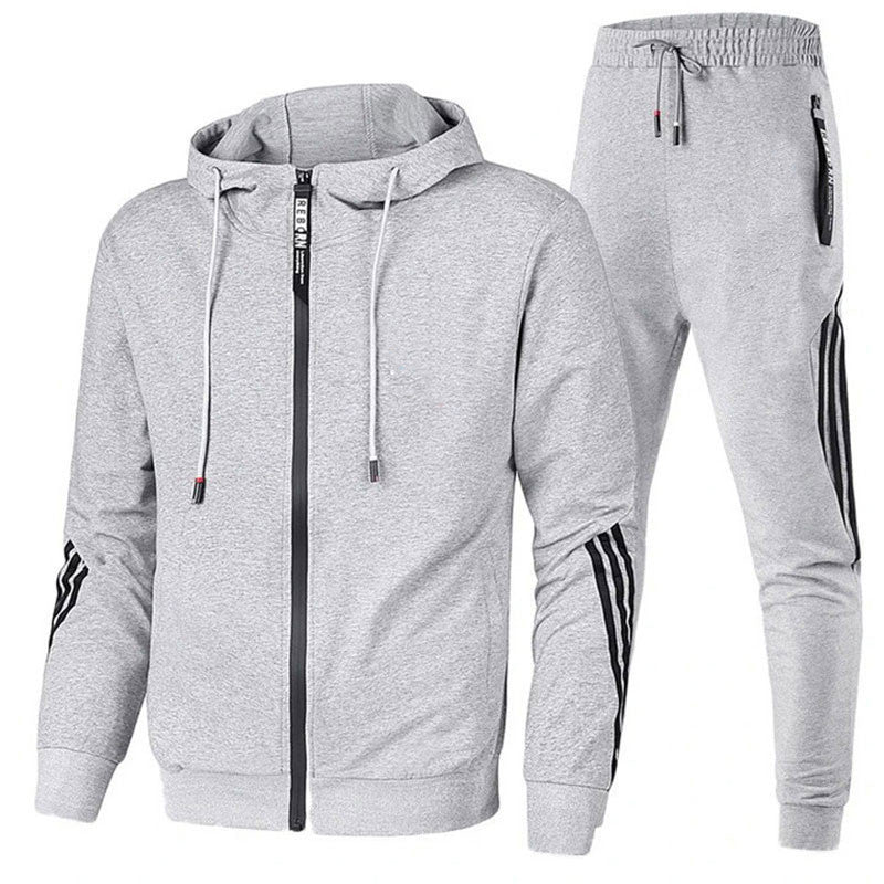 Stijlvol Heren Trainingspak met Comfortabele Pasvorm