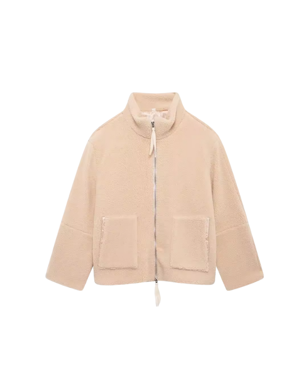 Jeanne | Ultra-Zachte Oversized Sherpa Fleece Jas Stijlvol voor Koud Weer