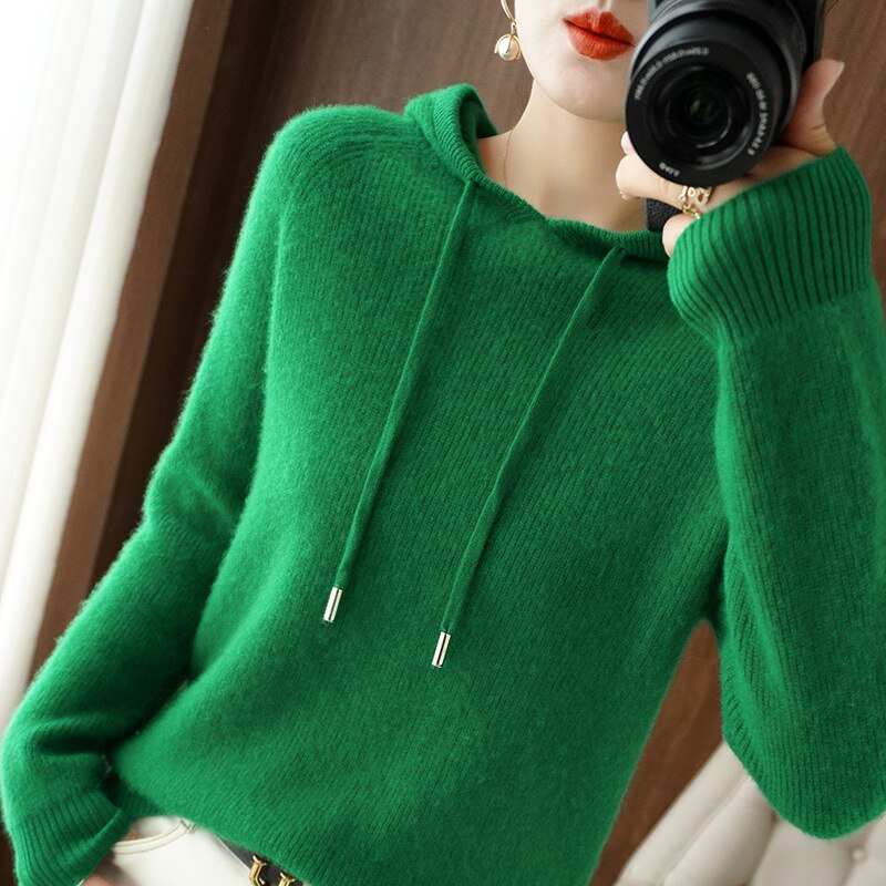 Dakota | Stijlvolle Dames Hoodie | Comfortabel Gebreid