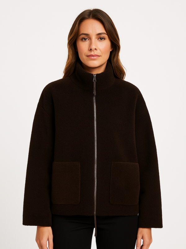 Jeanne | Ultra-Zachte Oversized Sherpa Fleece Jas Stijlvol voor Koud Weer