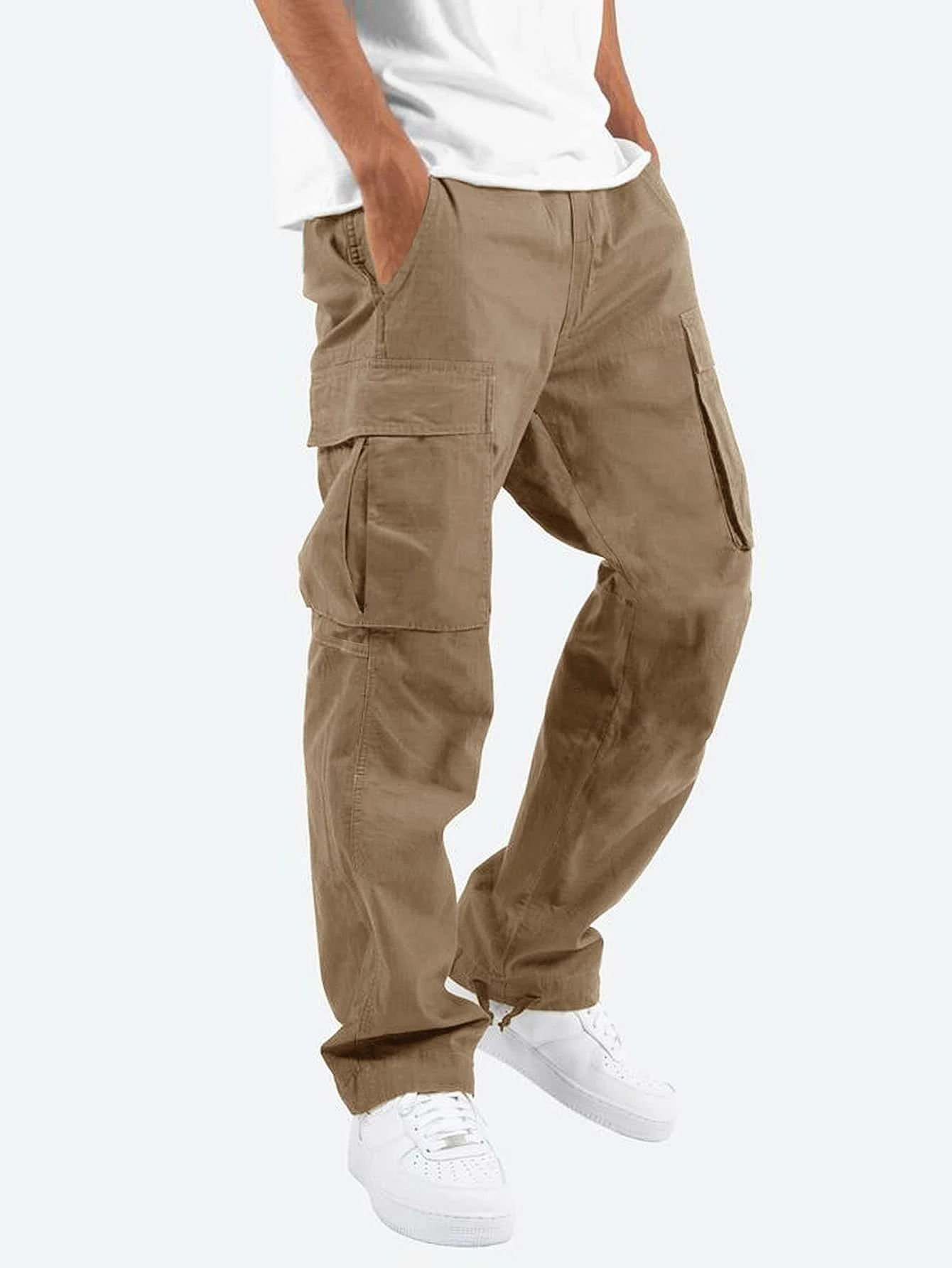 Jan | Stijlvolle Comfort Cargo Broek voor Heren