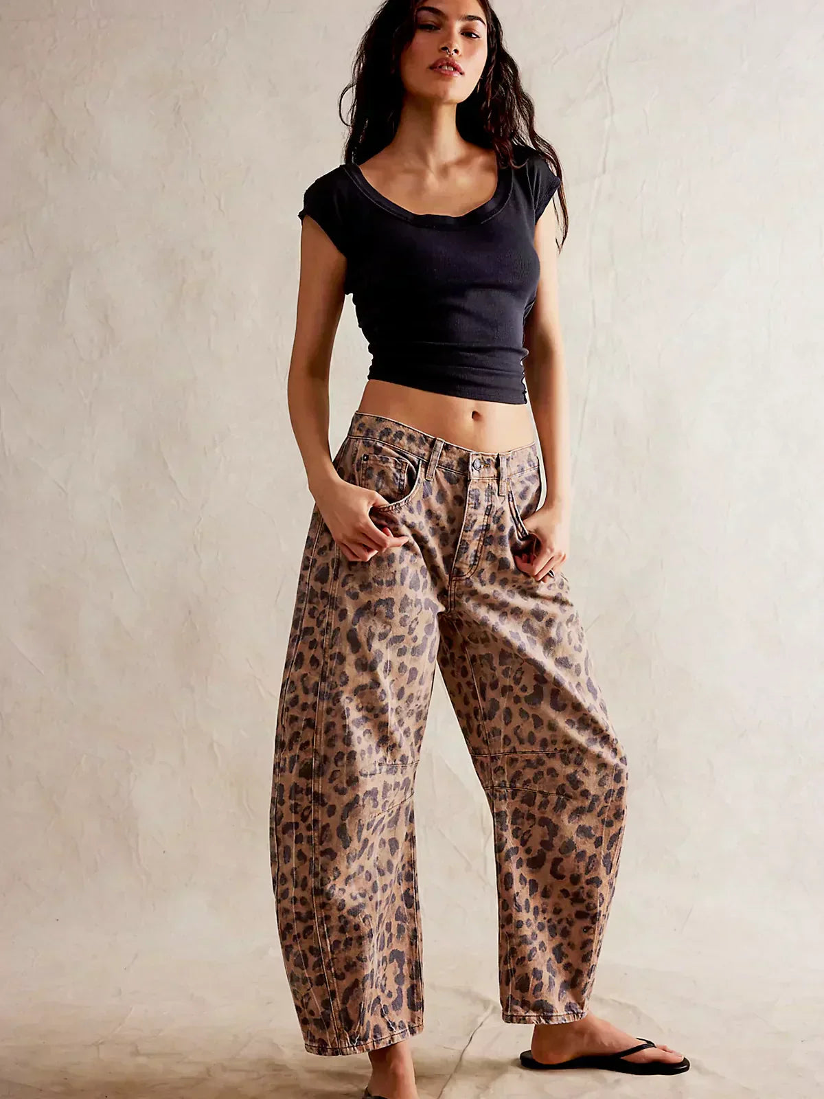 Stijlvolle dames barrel jeans – trendy en comfortabel