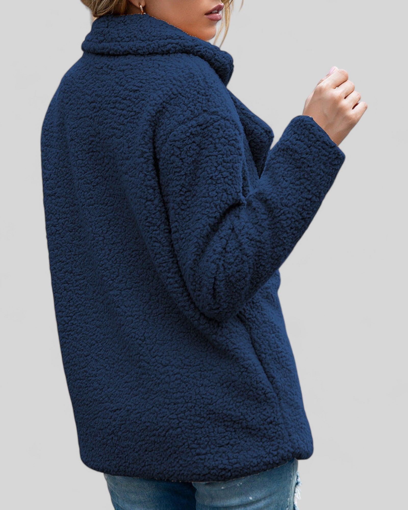 Richtje | Stijlvolle Zachte Damesjas - Elegantie & Comfort