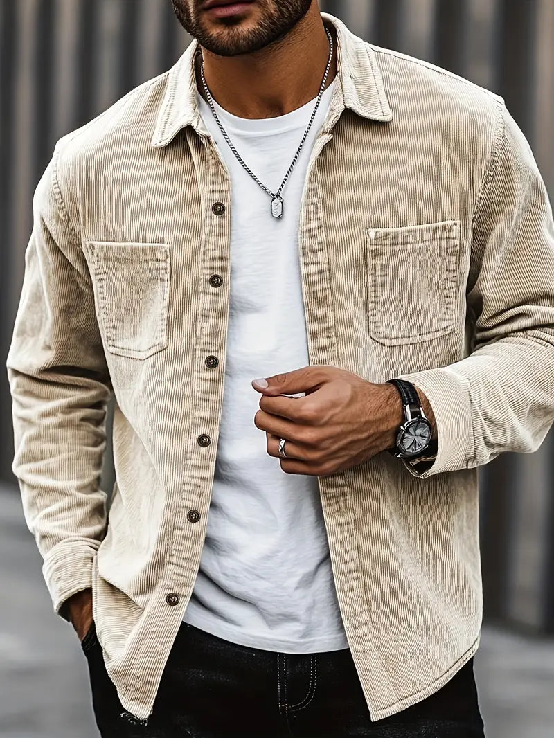 Hugo | Modieus Corduroy Overhemd met Comfortabele Pasvorm