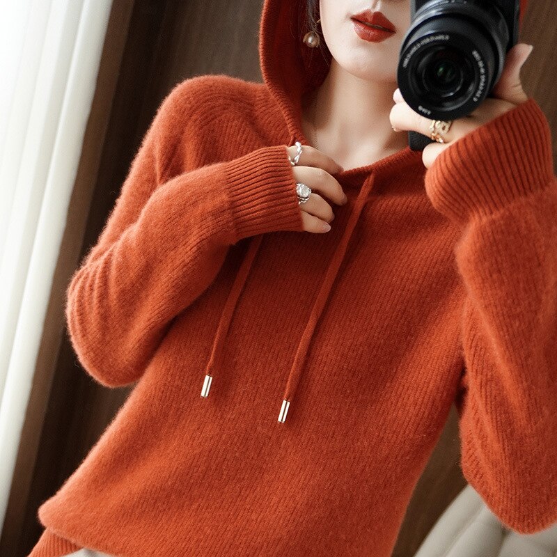 Dakota | Stijlvolle Dames Hoodie | Comfortabel Gebreid