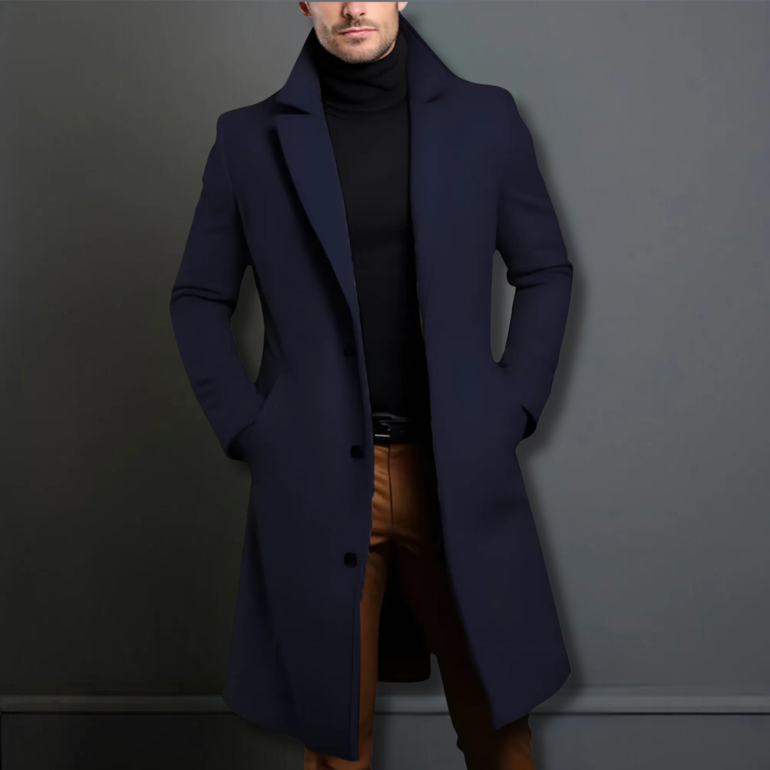 Stijlvolle Lange Overjas | Tijdloos Design