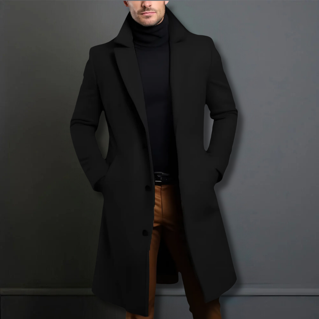 Stijlvolle Lange Overjas | Tijdloos Design