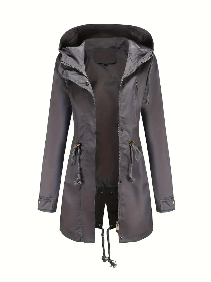 Bettina | Stijlvolle Waterdichte Trenchcoat voor Dames met Capuchon
