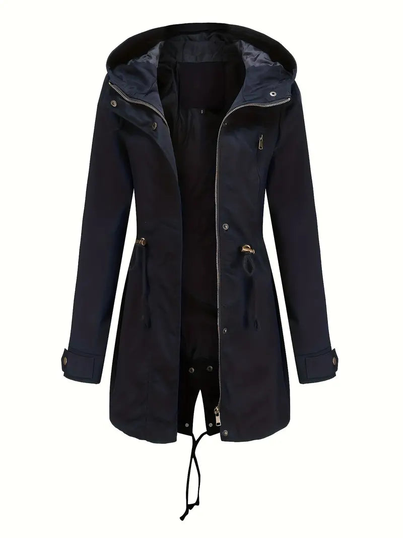 Bettina | Stijlvolle Waterdichte Trenchcoat voor Dames met Capuchon