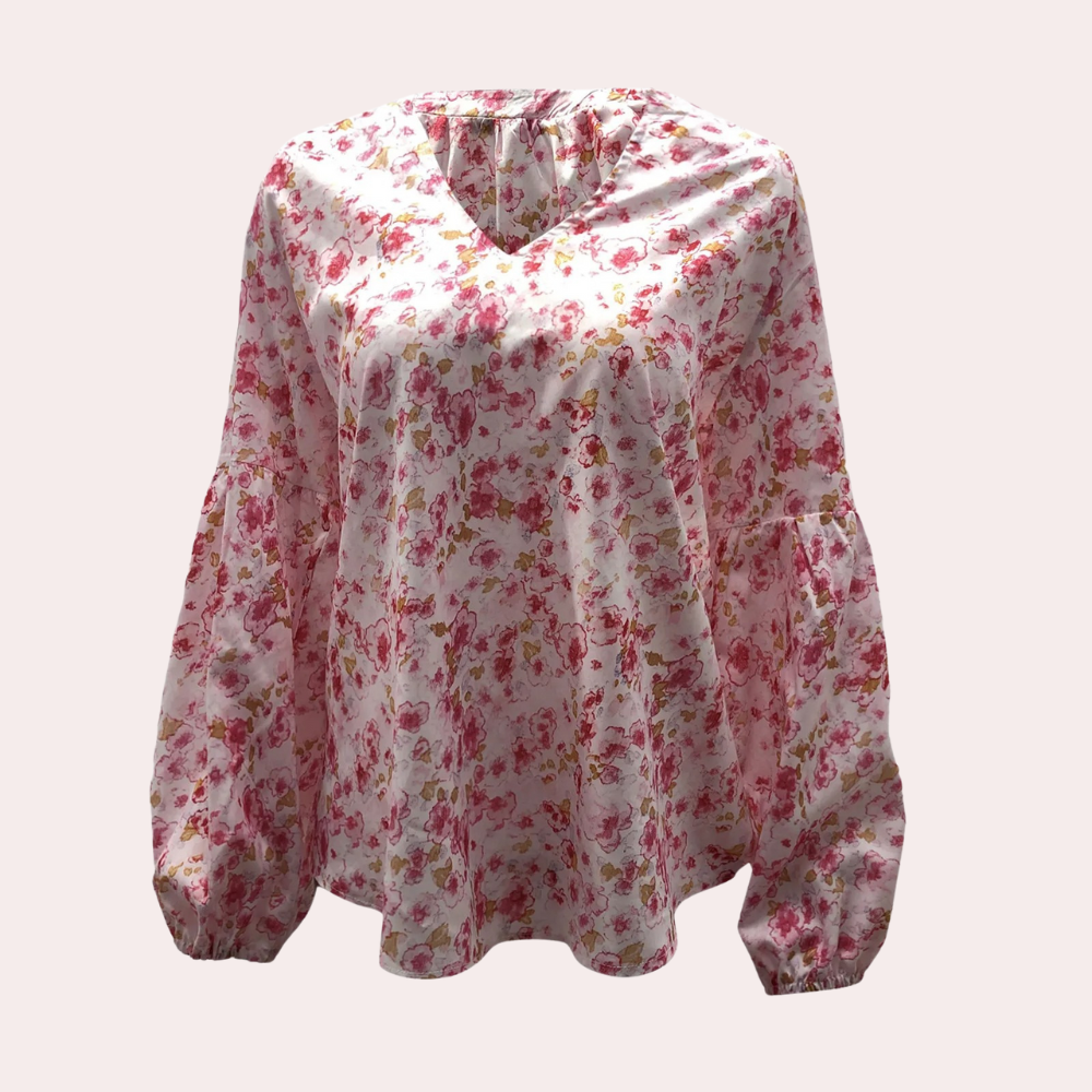 Tryntsje | Lichte Casual Bloemenblouse voor Dames