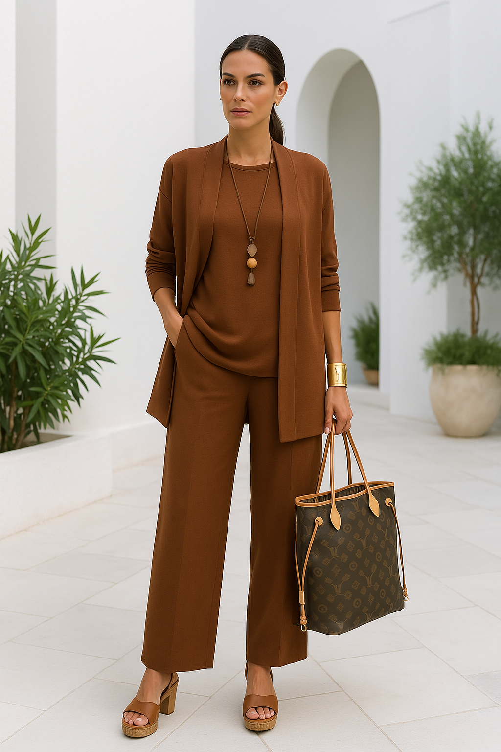 Baukje | Stijlvolle Drie-Delige Pantalon Set voor Vrouwen