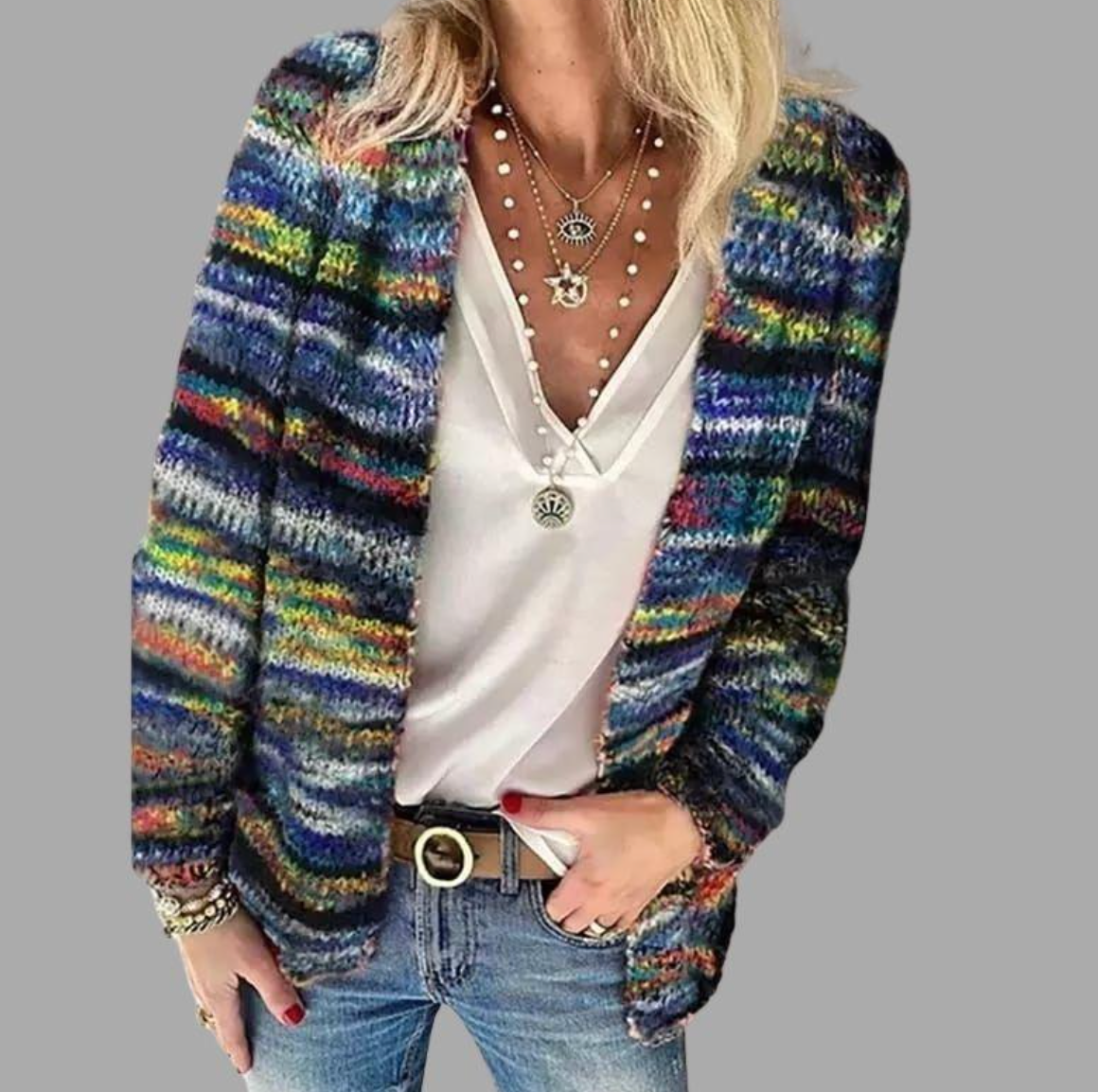 Tine | Moderne Gebreide Cardigan met Comfortabele Pasvorm