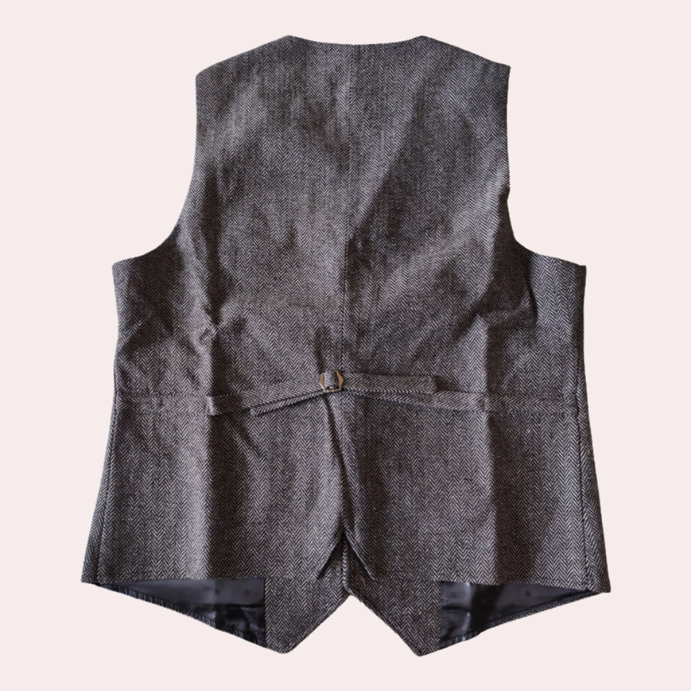 Arie | Stijlvol heren zomergilet met elegante pasvorm