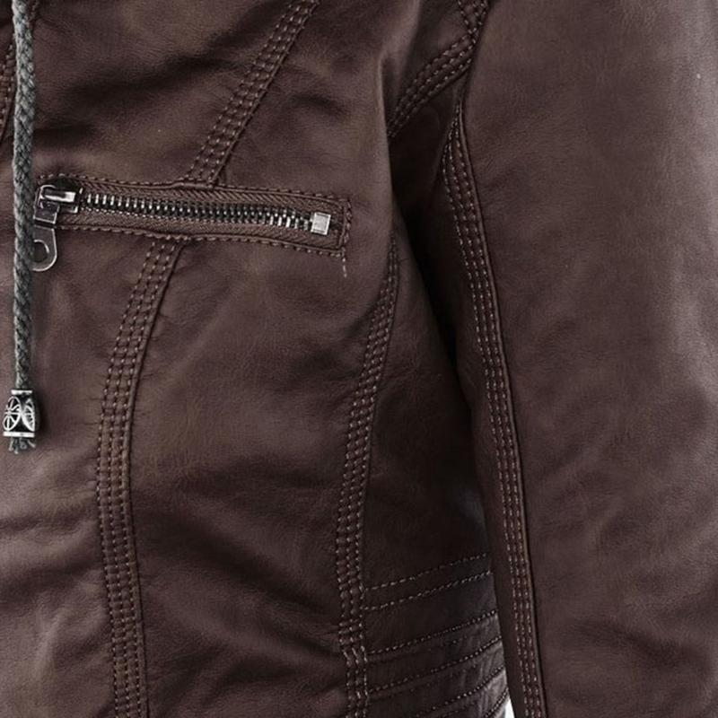 Marga | Stijlvolle Jas | Klassieke Moto Jacket | Hoge Kwaliteit