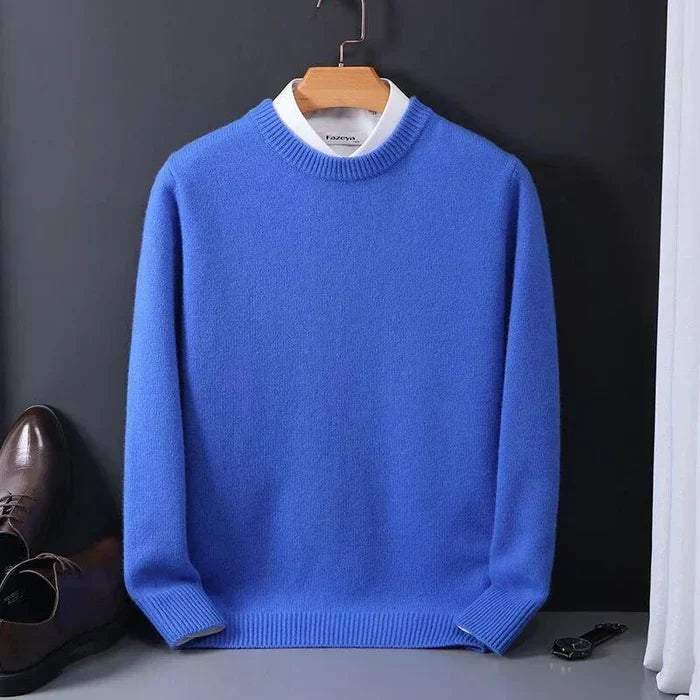 Stijlvolle Heren Trui | Luxe Kasjmier Losse Fit