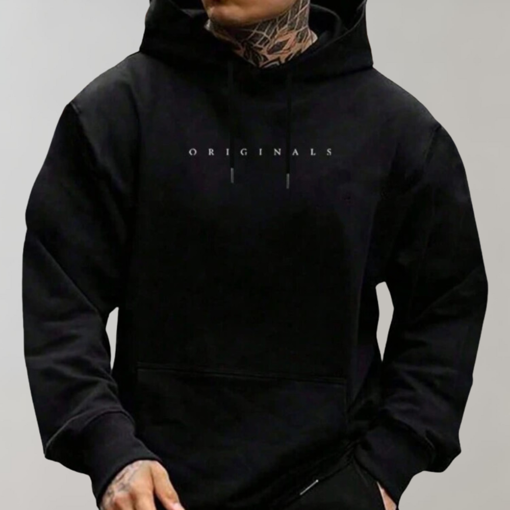 Erik | Lichte heren zomerhoodie van ademend materiaal