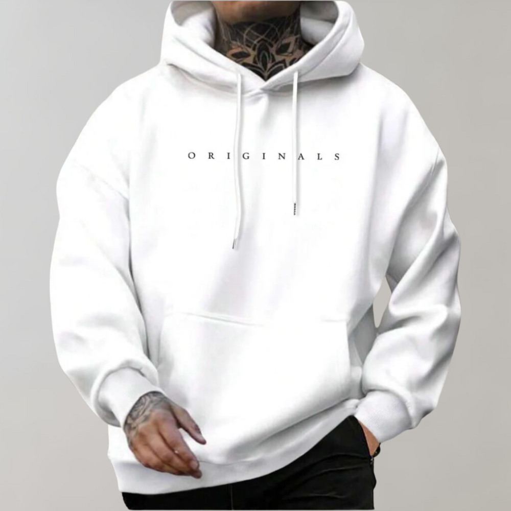 Erik | Lichte heren zomerhoodie van ademend materiaal
