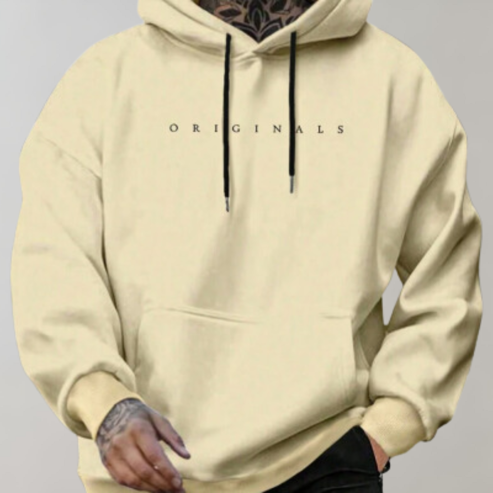 Erik | Lichte heren zomerhoodie van ademend materiaal