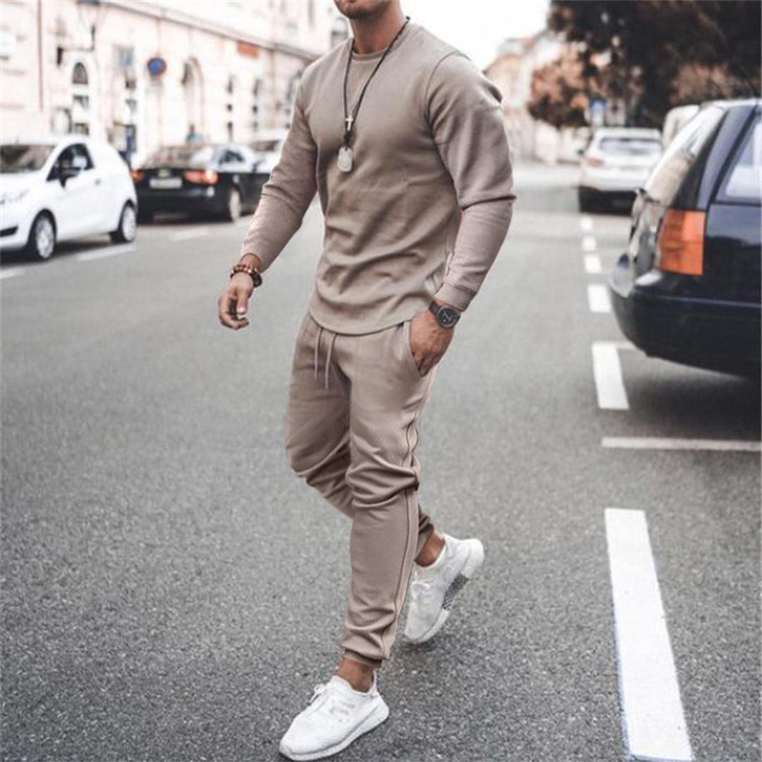 Rinus | Lichte heren trainingspak set - Ademend zomeroutfit