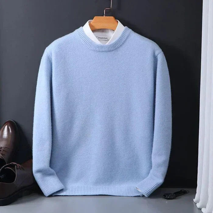 Stijlvolle Heren Trui | Luxe Kasjmier Losse Fit