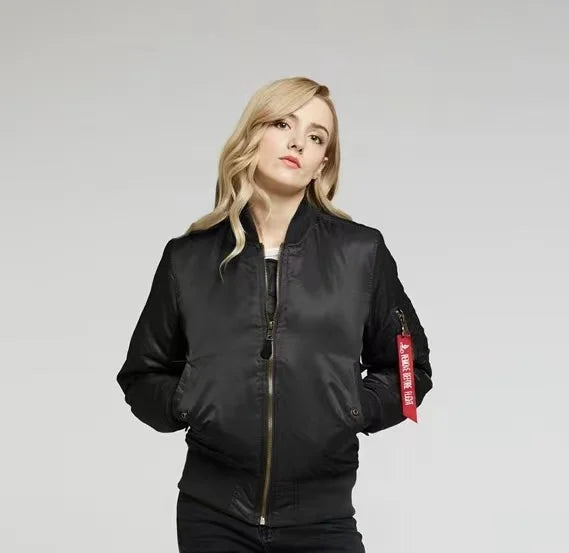 Marit | Stijlvol MA-1 Bomberjack met Klassiek Design