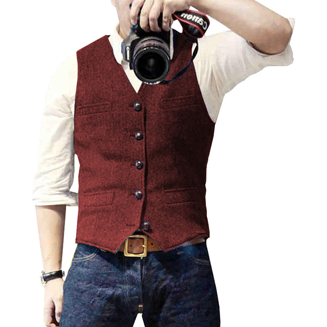 Arie | Stijlvol heren zomergilet met elegante pasvorm
