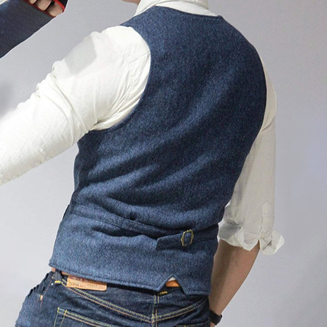 Arie | Stijlvol heren zomergilet met elegante pasvorm