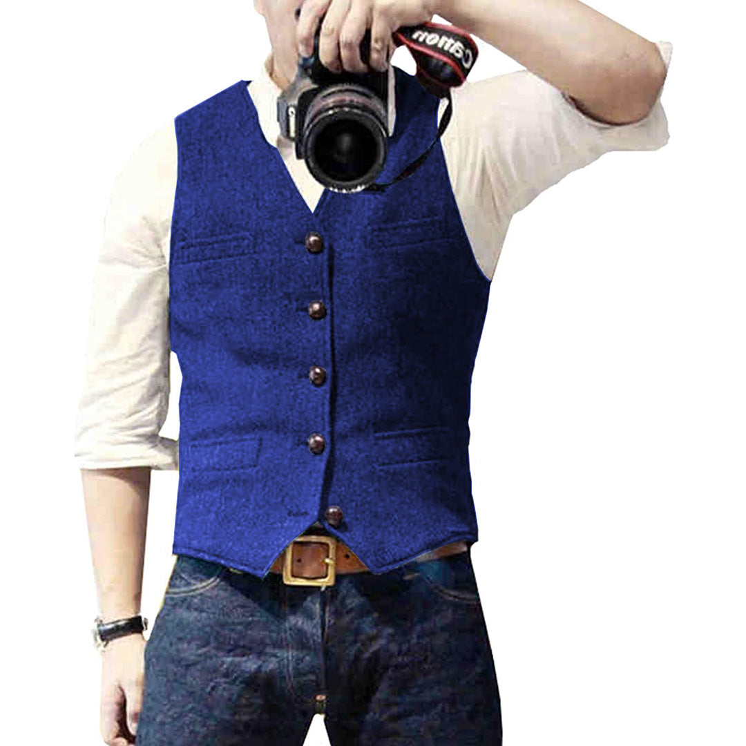 Arie | Stijlvol heren zomergilet met elegante pasvorm