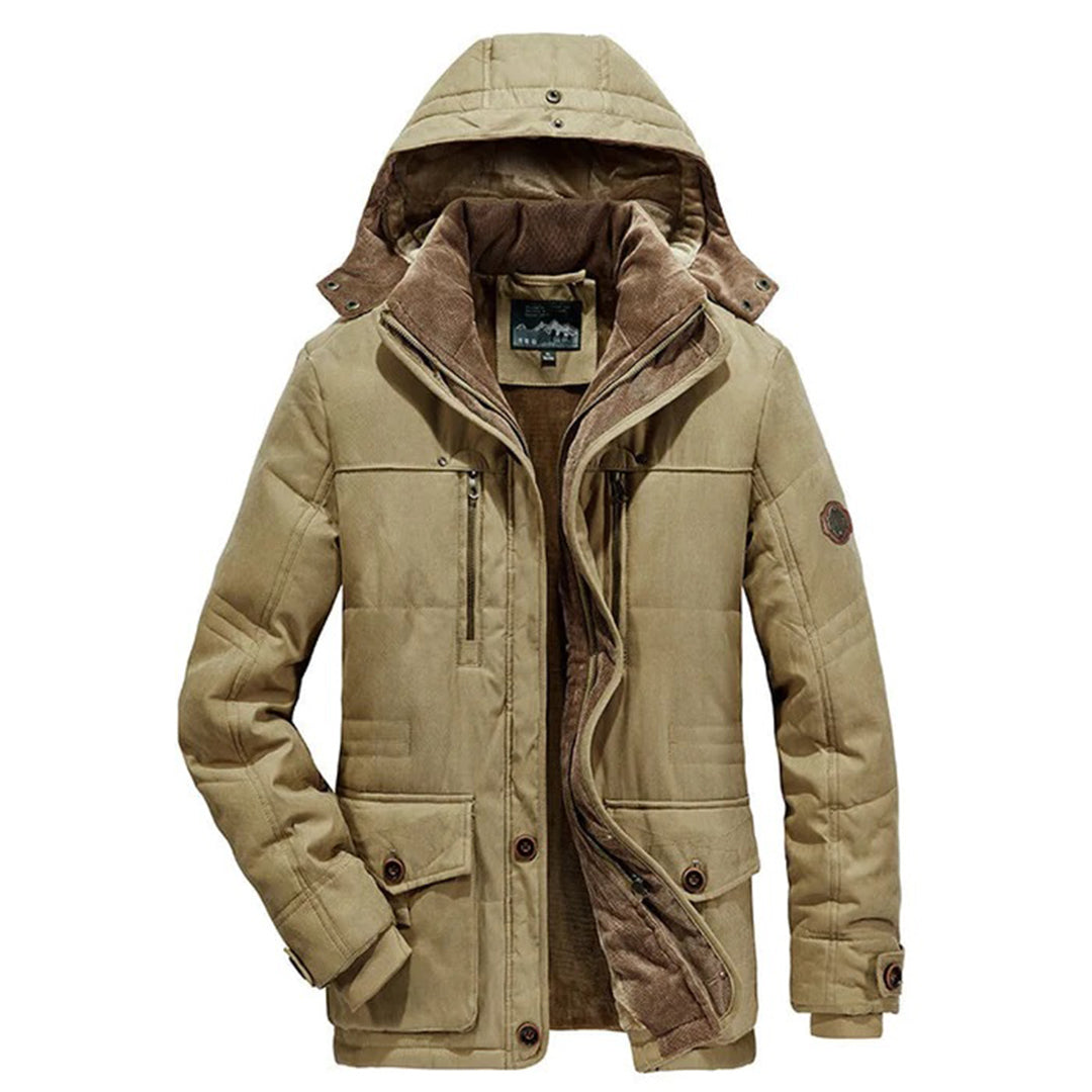 Rob | Warme Heren Winterjas met Fleecevoering