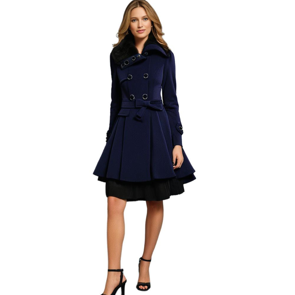 Nienke | Stijlvolle Lange Dames Winterjas - Warm en Comfortabel