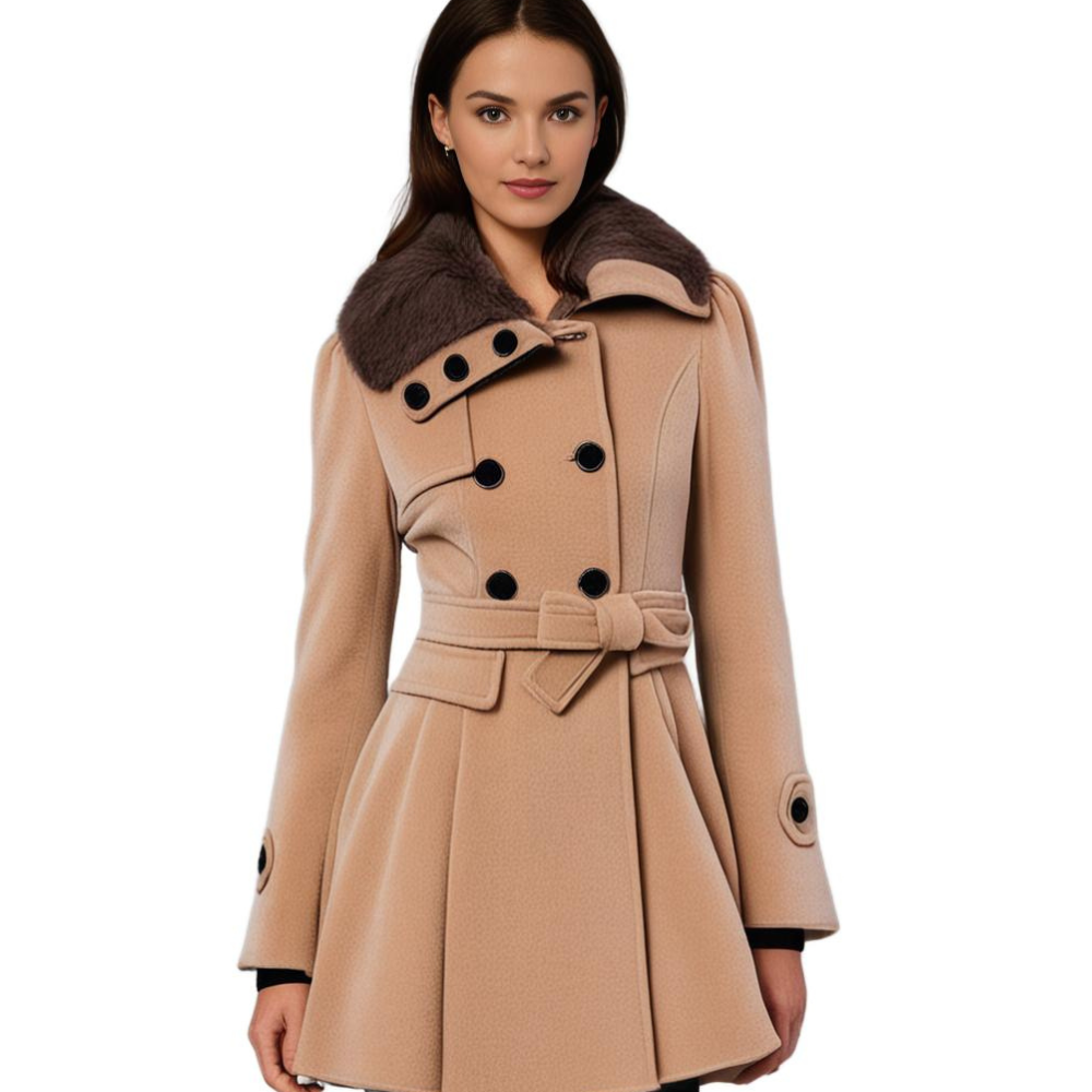 Nienke | Stijlvolle Lange Dames Winterjas - Warm en Comfortabel
