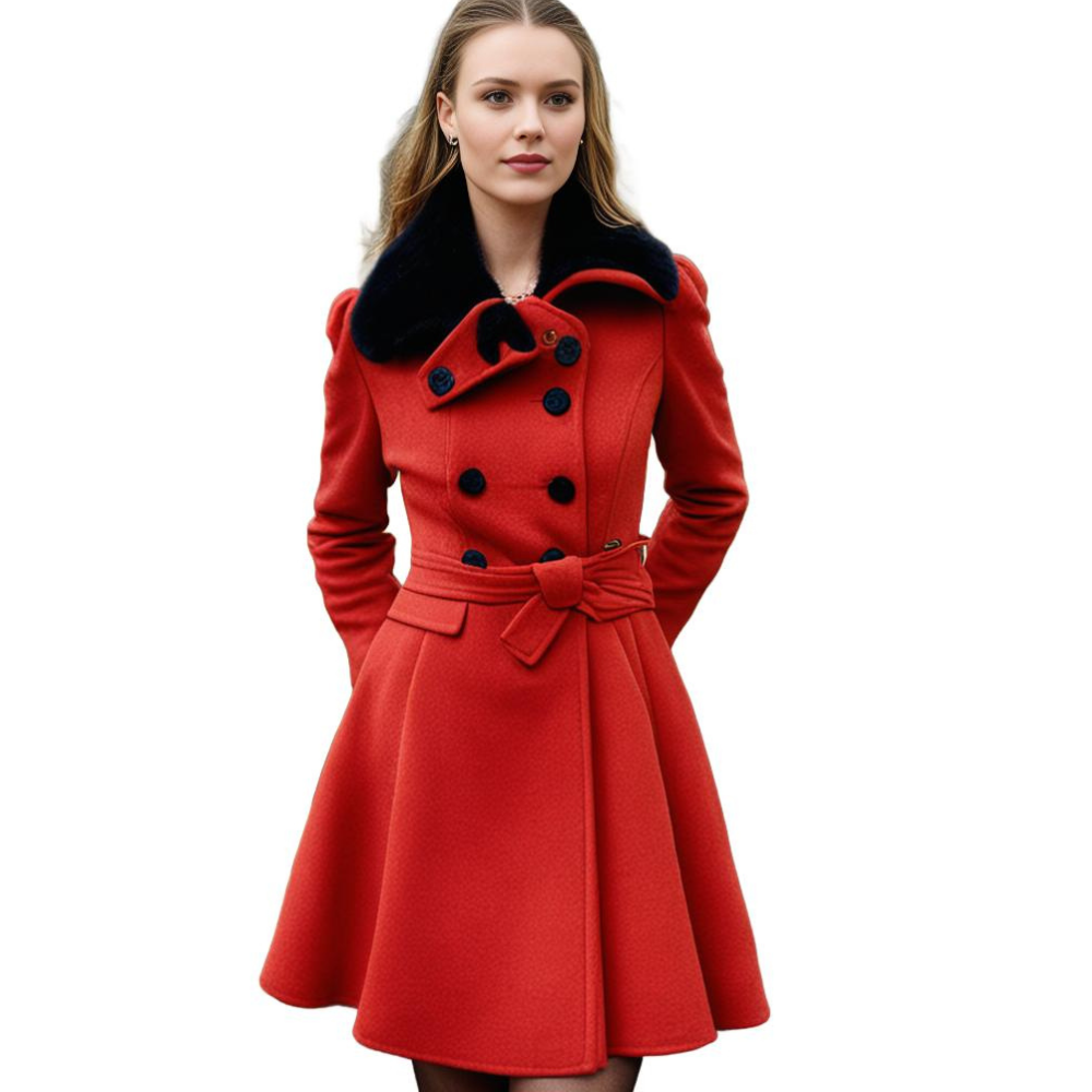 Nienke | Stijlvolle Lange Dames Winterjas - Warm en Comfortabel