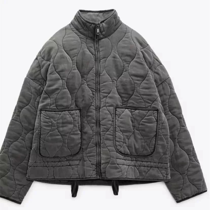 Esther | Stijlvolle Pocket-Detail Everyday Jas