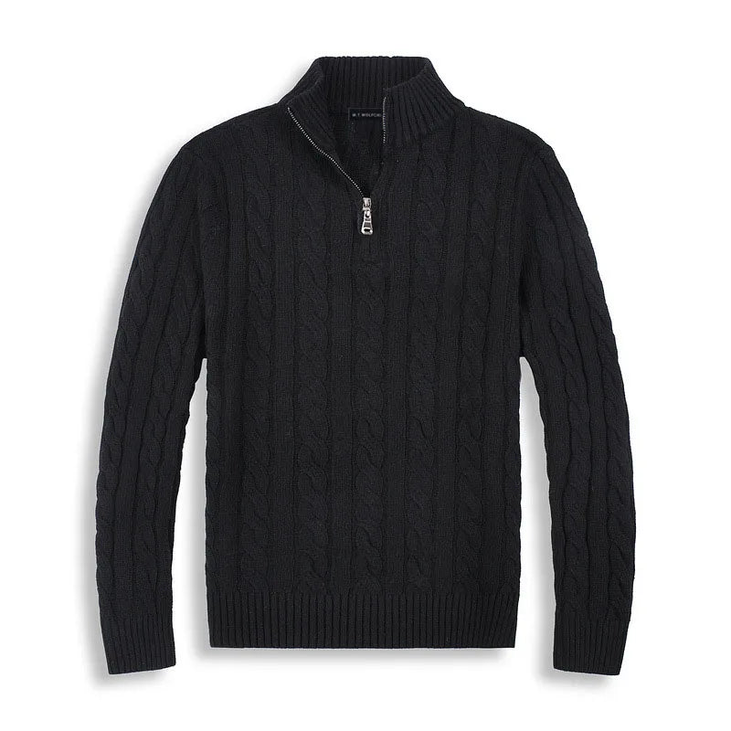 Stijlvolle Old Money Half Zip Trui