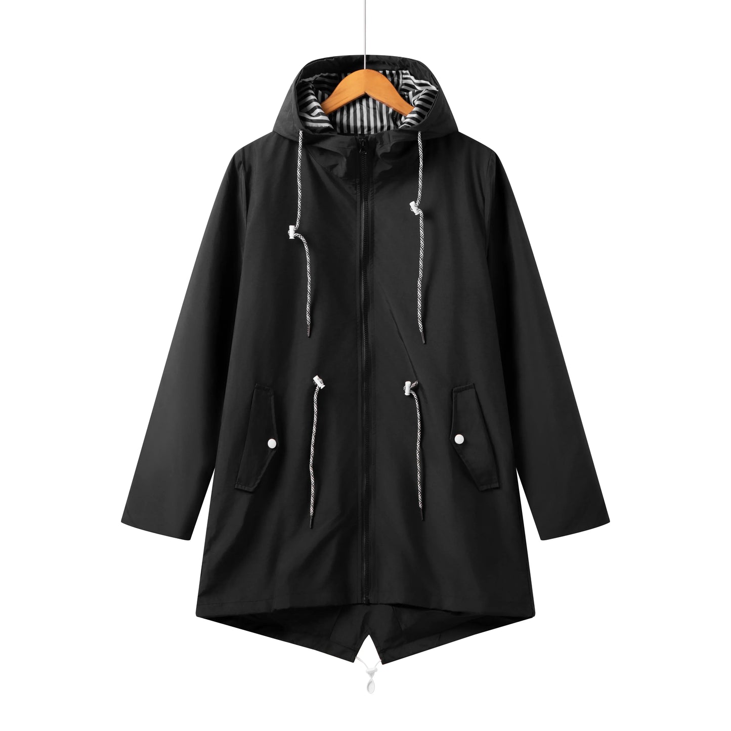 Daphne | Stijlvolle Dames Waterdichte Trenchcoat met Kapuze | Casual