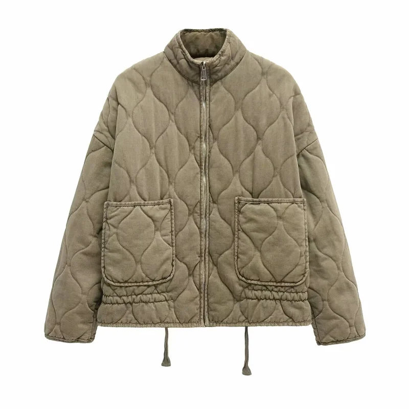 Esther | Stijlvolle Pocket-Detail Everyday Jas