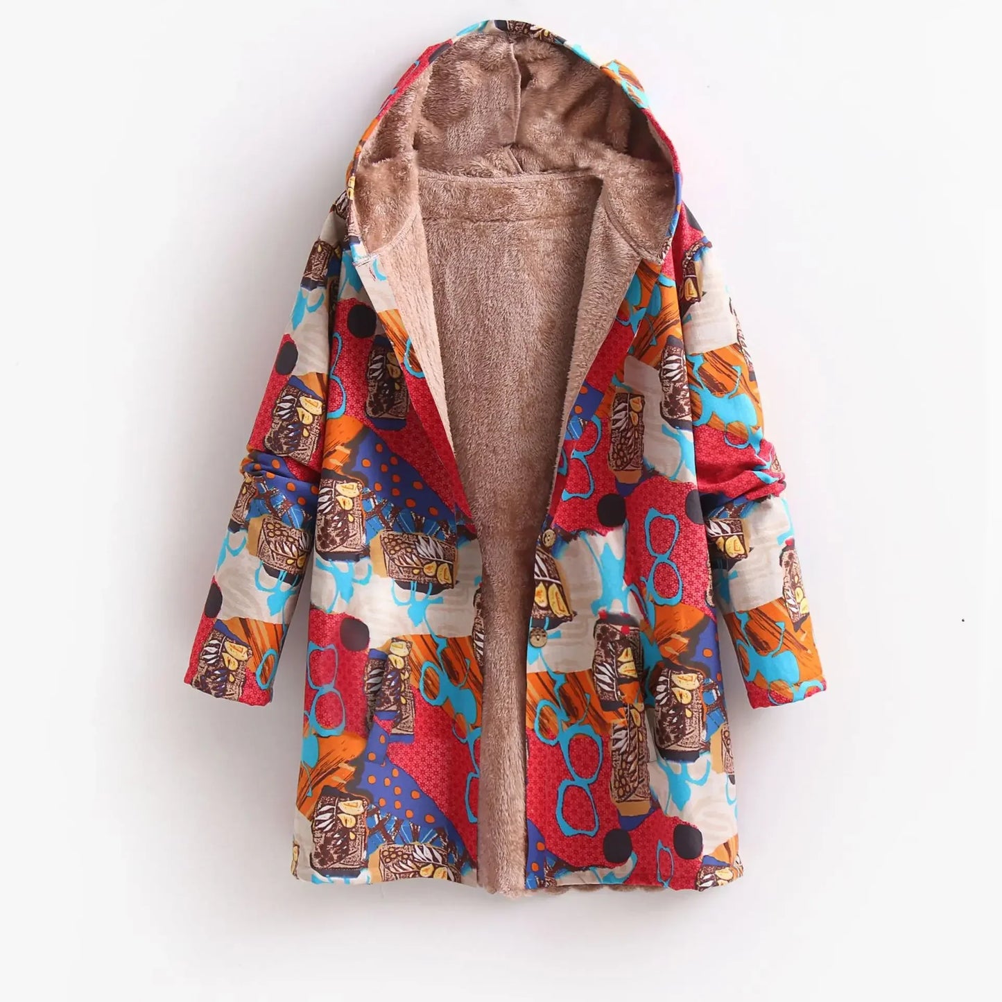 Anne | Zachte Dames Fleece Jas met Warme Capuchon
