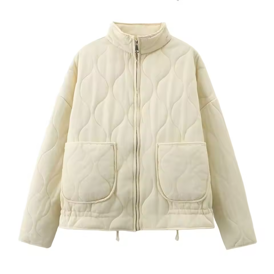 Esther | Stijlvolle Pocket-Detail Everyday Jas
