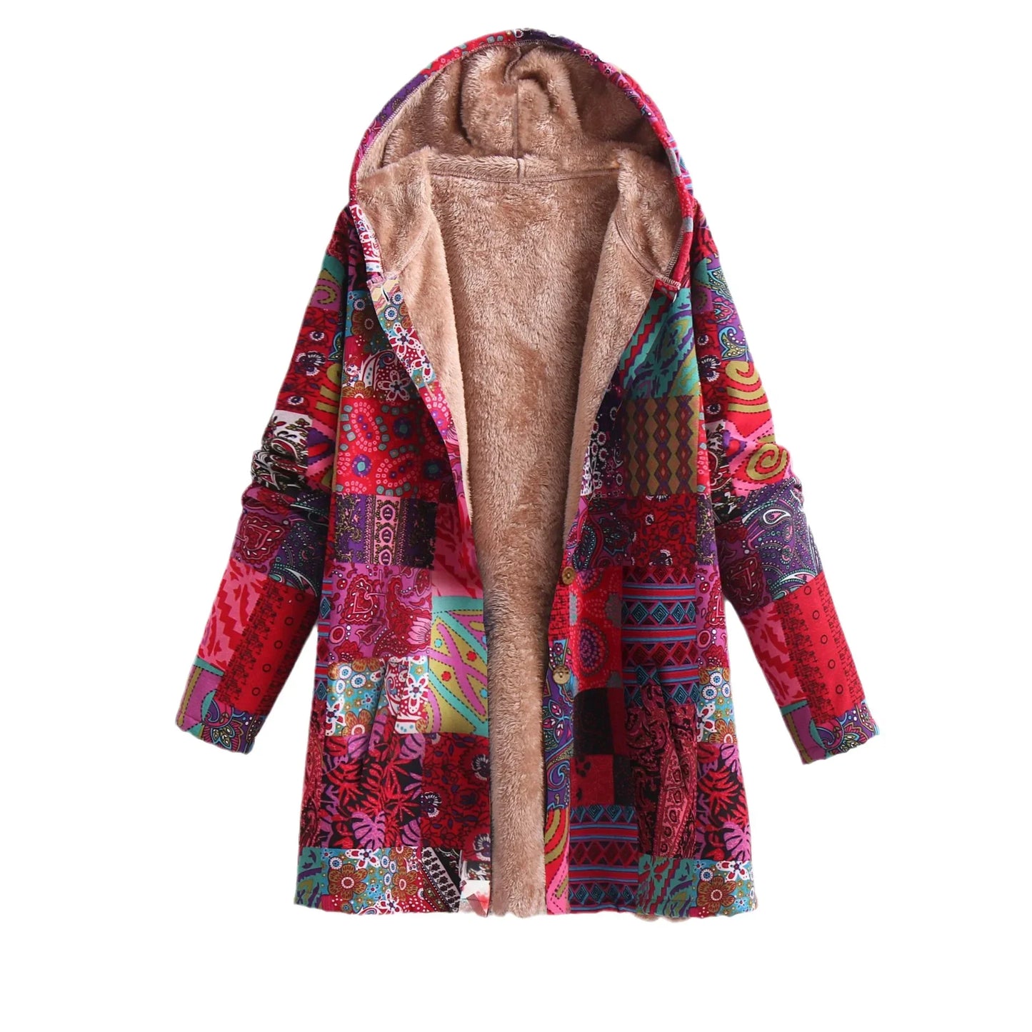 Anne | Zachte Dames Fleece Jas met Warme Capuchon