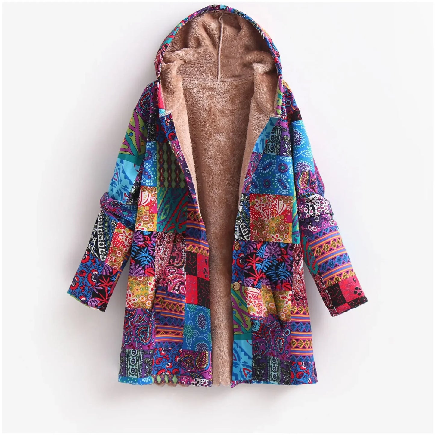 Anne | Zachte Dames Fleece Jas met Warme Capuchon