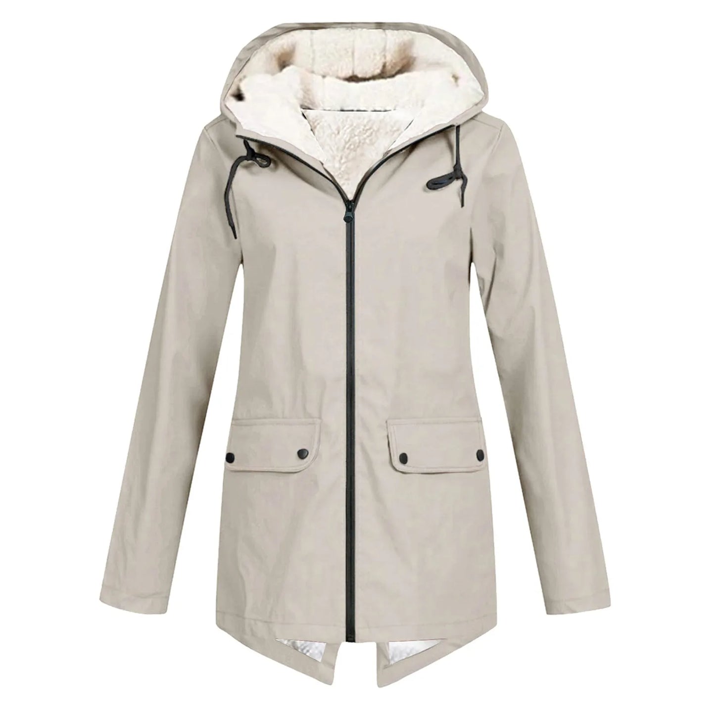Kelly | Stijlvolle Dames Trenchcoat | Waterdicht en Met Capuchon