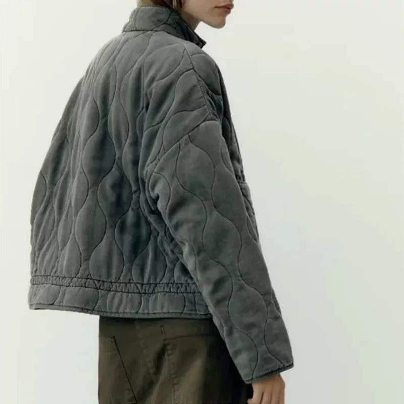 Esther | Stijlvolle Pocket-Detail Everyday Jas