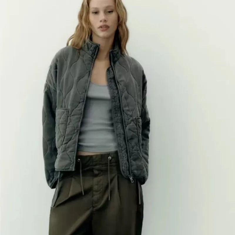 Esther | Stijlvolle Pocket-Detail Everyday Jas
