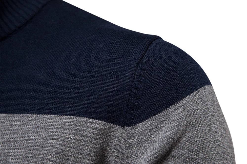 Stijlvolle Half-Zip Trui | Comfortabele en Modieuze Pasvorm