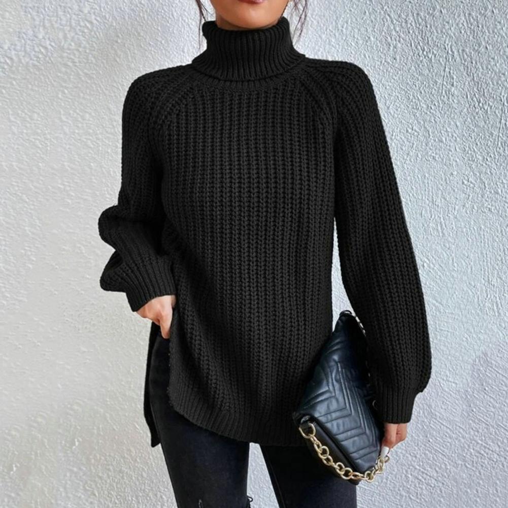 Mariska | Zachte Dames Rollneck Trui | Comfortabele Loose Fit met Lange Mouwen
