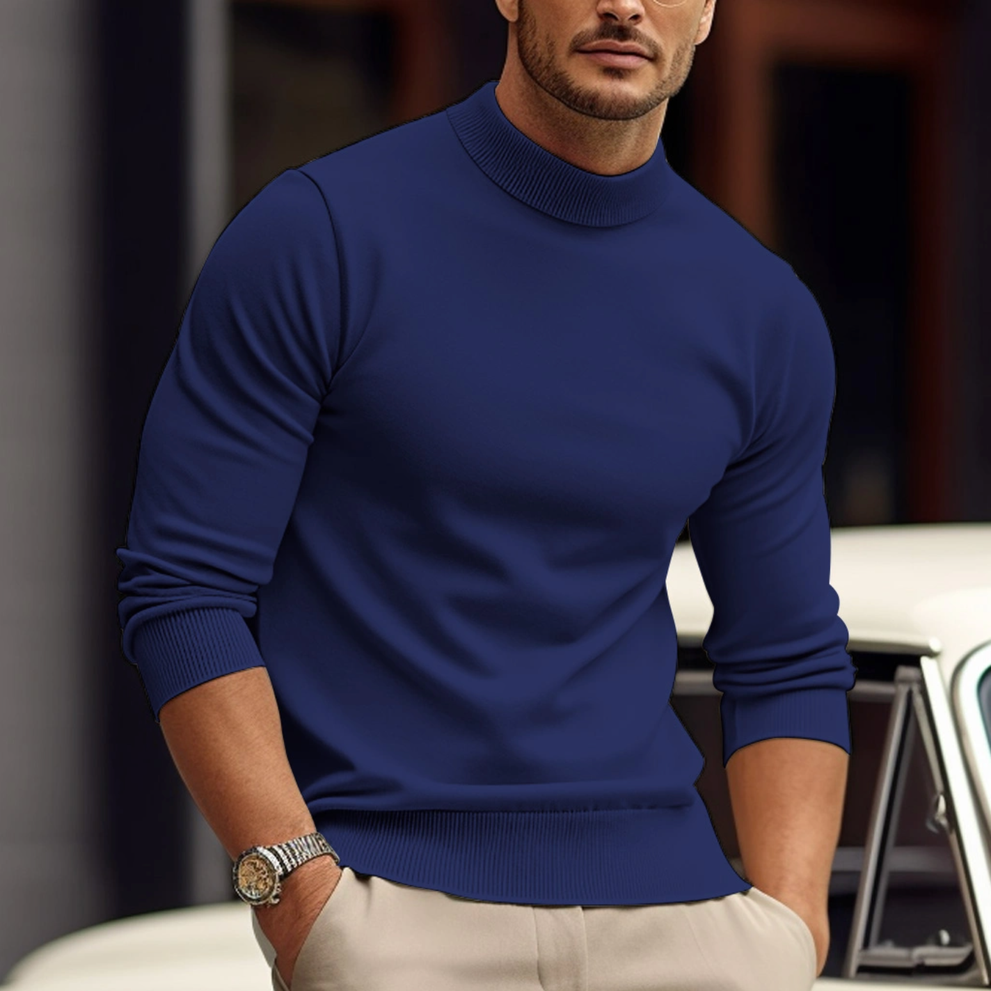 Mick | Moderne Comfortabele Heren Sweater