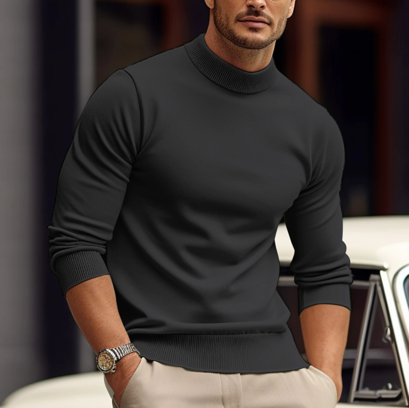 Mick | Moderne Comfortabele Heren Sweater